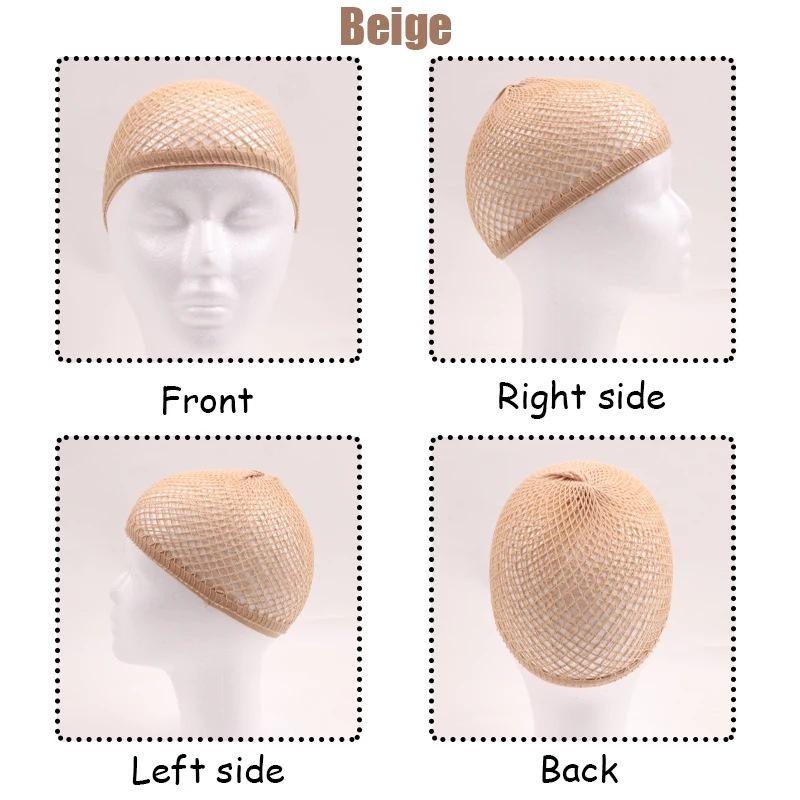 Breathable Elastic Hair Net Wig Cap with Two-End Opening for High Elasticity and Protection