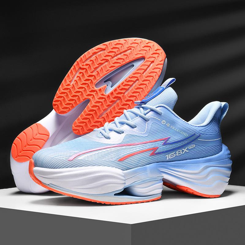 

Running shoes men s shock absorption and rebound racing and breathable professional training sports shoes 2025 spring fast men s long-distance runni 39