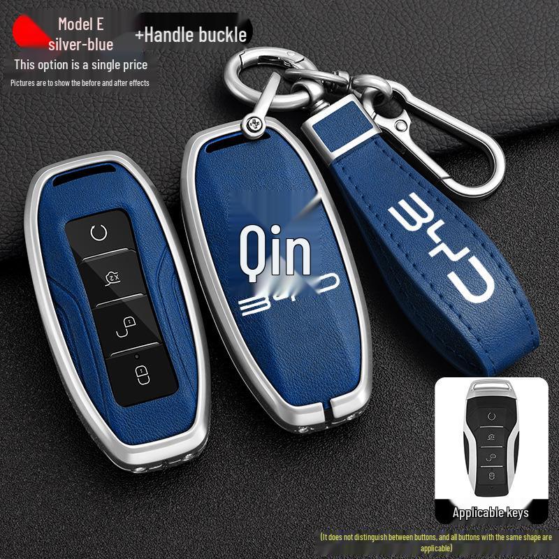 High-End Metal Shell Set for BYD Yuan, Song MAX, Qin 80, 18 Model, S7 Key Fobs