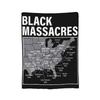 100 Years Black History Beginning 1926 Centennial Africa Blankets  Wool Warm Throw Blankets for Bedding Lounge Spring/Autumn