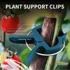 New 100pcs Plant Support Clips for Supporting Straightening Plant Stems Stalks