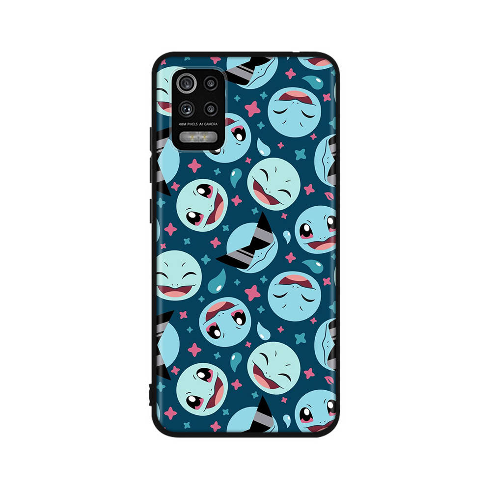 CT57 Pokemon Case for iPhone 16 15 Plus 14 13 12 11 Pro 8 7 6S 6 SE 5S X XR XS Max Realme C30 C33 C31 9I Huawei P30 Black Sofe Cover
