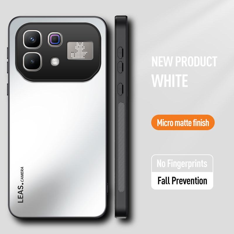 Luxury AG Glare Backplane PC+TPU Hard Case For Infinix Note 60 Pro 60 50 Pro 50X 50S Spark 40C Lens Full Protect Anti-drop Cover