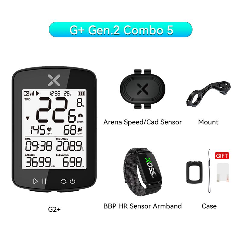 XOSS G2 Plus Bike Computer ANT+ Cadence Speed Wireless GPS Cycling Speedometer GPS Bike MTB Waterproof Smart Bicycle Odometer