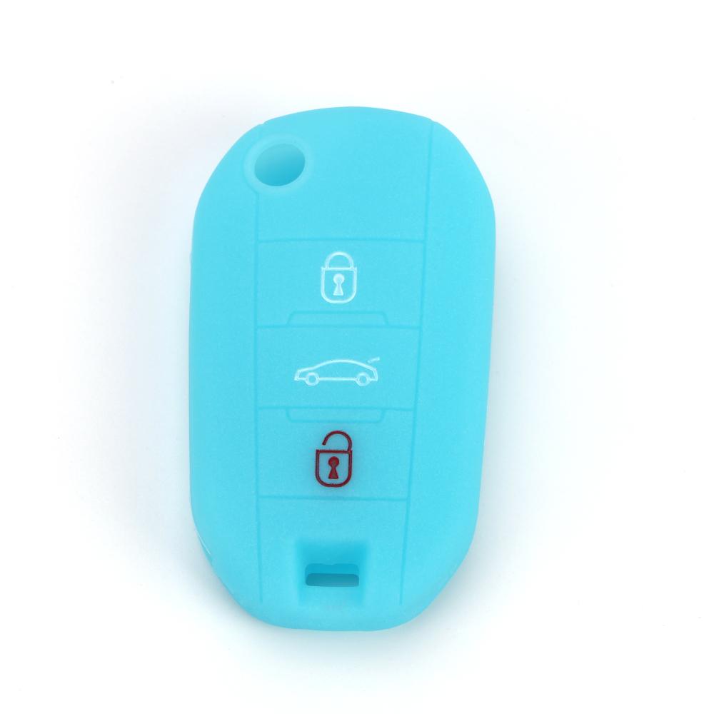 Flip Car Key Cover Case for Peugeot 508 301 2008 3008 408 4008 308 Car Key Case Protector Holder for Citroen C4 CACTUS C5 C3 C4L