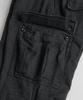 Bihebieo Dyed Slub R/C Field Pants Anthracite