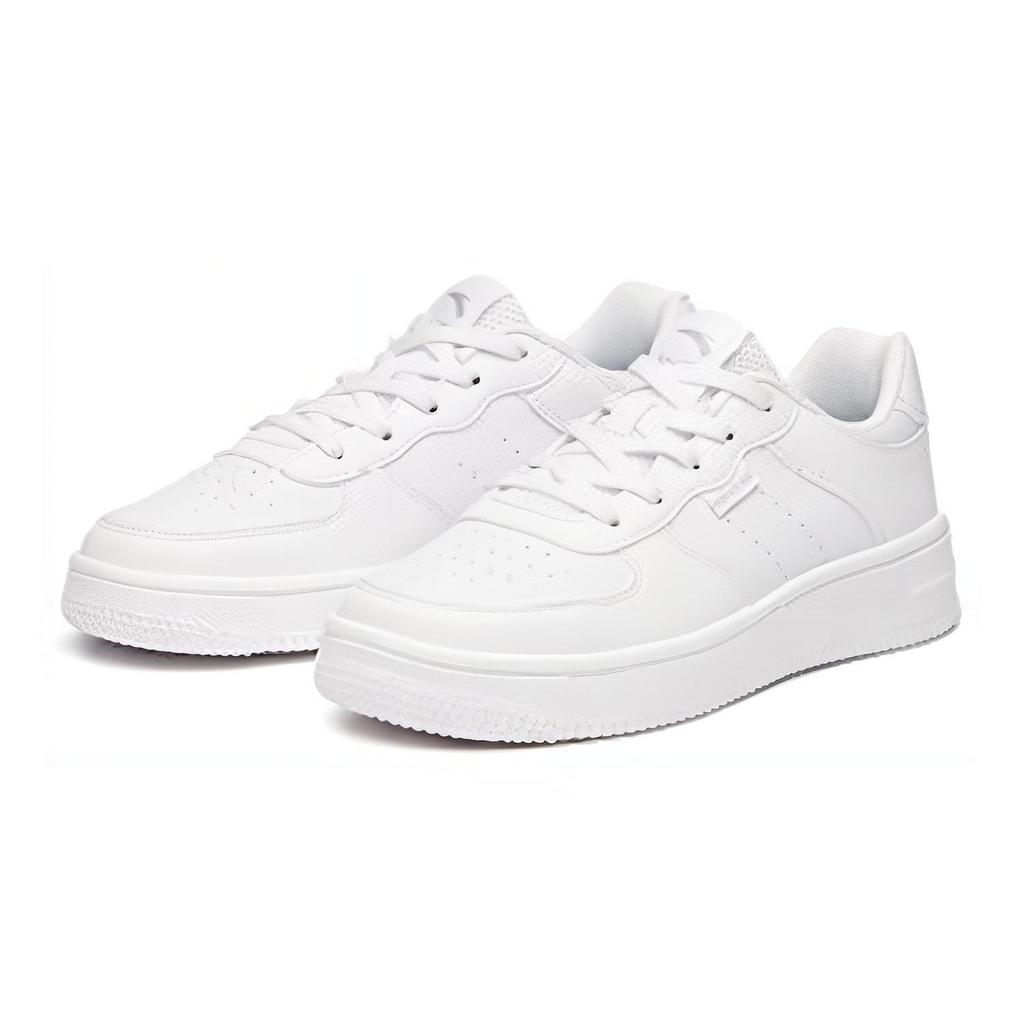 Anta Comfortable Versatile Casual Non-Slip Durable Low-Top Kids Skate Shoes Kids Sneakers Silver A33038000-5
