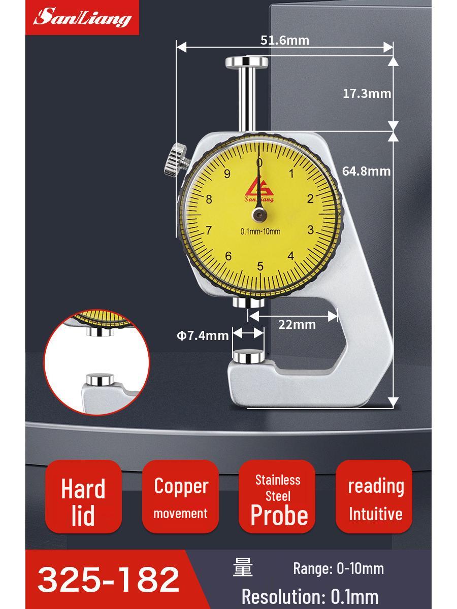 

Mitutoyo 0-20mm Three-Pointer Film Thickness Gauge