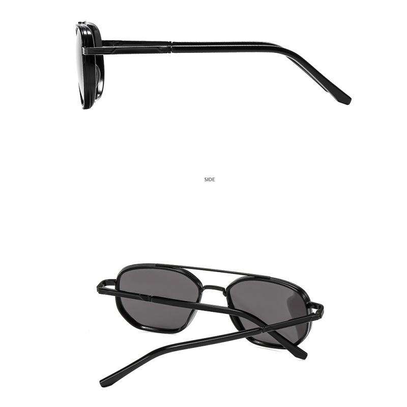 Women's Sunglasses, Men's and Women's Fashion Double-beam Metal Sunglasses, Driving Sunglasses