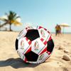 SIZE 5 Standard Liège Soccer Ball Colorful All Ages Machine Stitched PVC Competition Ready Durable High-Bounce