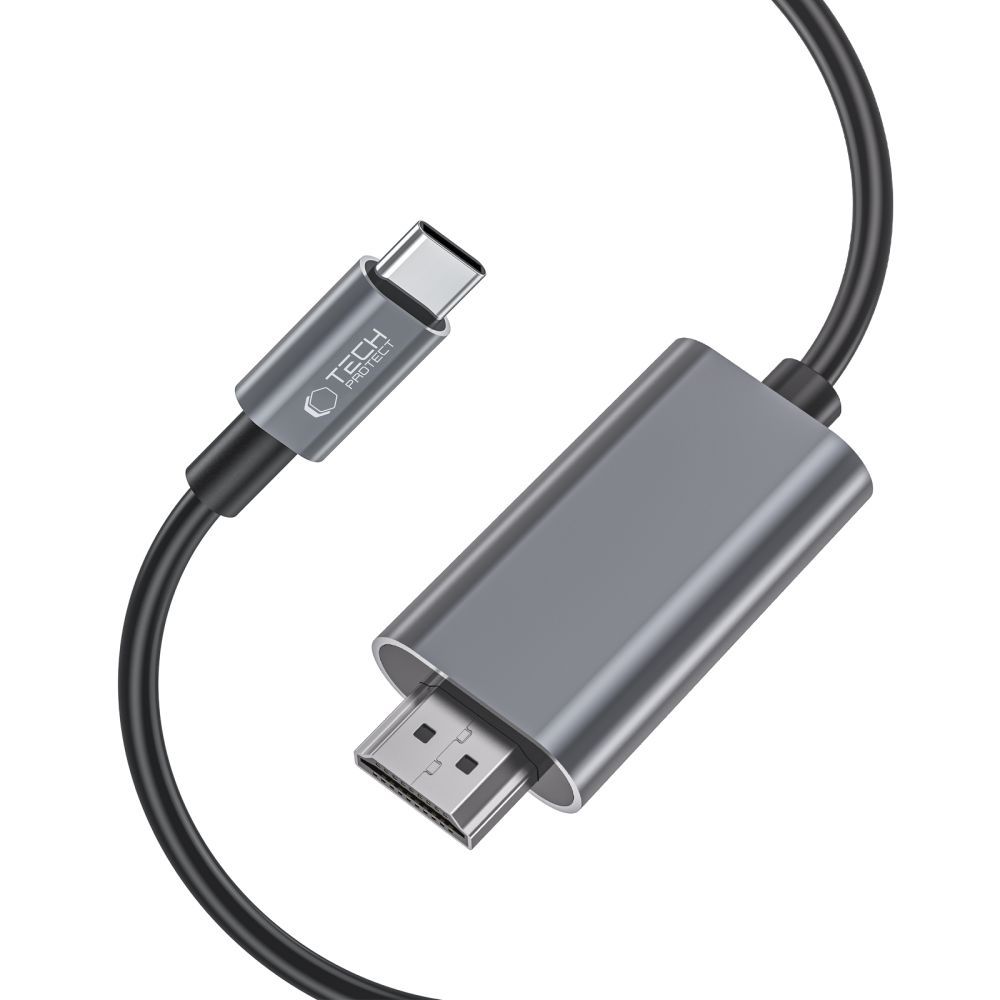 Tech-Protect Ultraboost Cable Type-C To Hdmi 4K 60Hz 200Cm Black