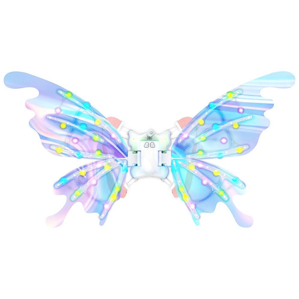 with Light Music Fairy Angel Wing  Halloween Christmas Birthday Party Decor
