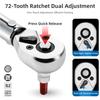 Ratchet Small Precision Repair Kit 32PC Torque Wrench 1/4" 2-24N.m Torque Wrench Bicycle Pre-Set Adjustable Torque