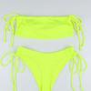 European & American Sexy Bandeau Split Swimsuit - Women's Drawstring Bikini Fashion