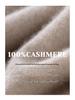 Men's 100% Pure Cashmere V-Neck Loose Casual Knit Sweater