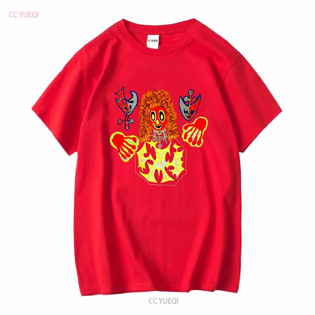 Bladee Excelsior Exeter Sprite Weißes T-Shirt Gr. L Yung Lean Drain Gang ecco2k Vintage Gewaschen Lässig Grafik Unisex Bequem