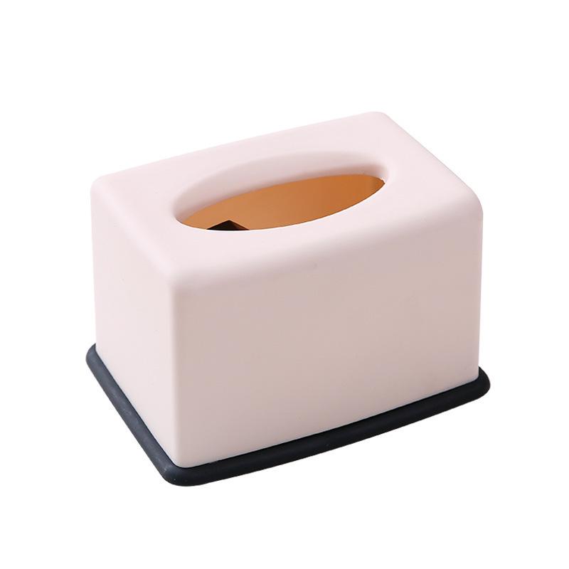European Style Plastic Tissue Box: Creative Paper Towel Holder for Home, Restaurant, or Living Room