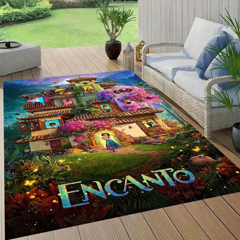 1pc Encanto Carpet Area Rug, Bedroom, and Playroom Durable, Stain-Resistant, and Easy To Clean, Living Room