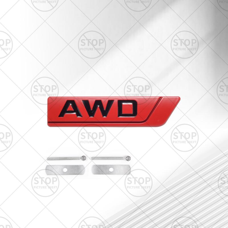 Car Sticker AWD Logo 3D Decal Grille Body Side Badge Rear Trunk Emblem For Toyota Mazda Suzuki Subaru Nissan Honda Mitsubishi k2