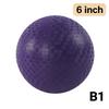 Easy to Inflate Rubber Kickball Bouncy Playground Ball for Kids Backyard School Holiday Family Fun Games