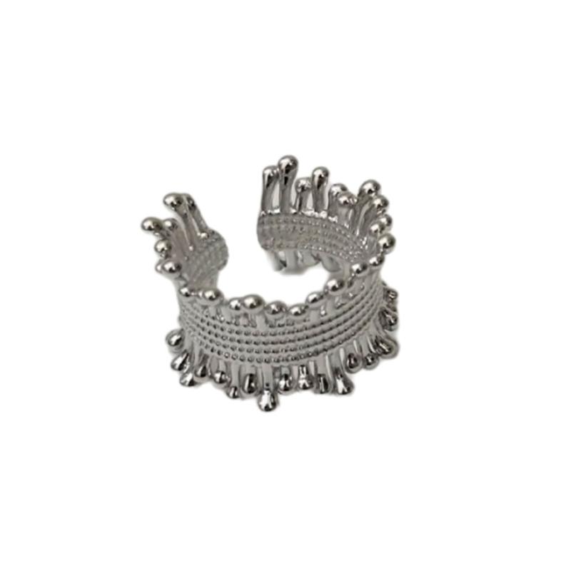 

High Quality Metal Braided Rings Trendy Metal Braided Finger Rings Adornment for Those Who Love Distinctive Style