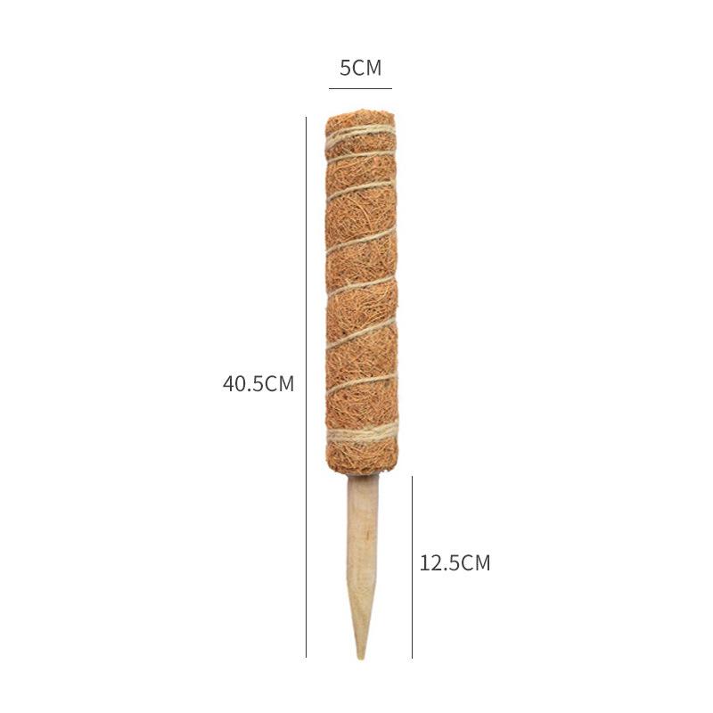 Garden Supplies Potted Plant Vine Climbing Pole Coconut Palm Stick Flower Holder Coconut Palm Climbing Stick