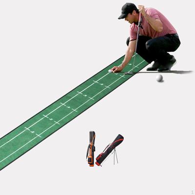 Golf Putting Mat Improve Accuracy Portable Practice Training