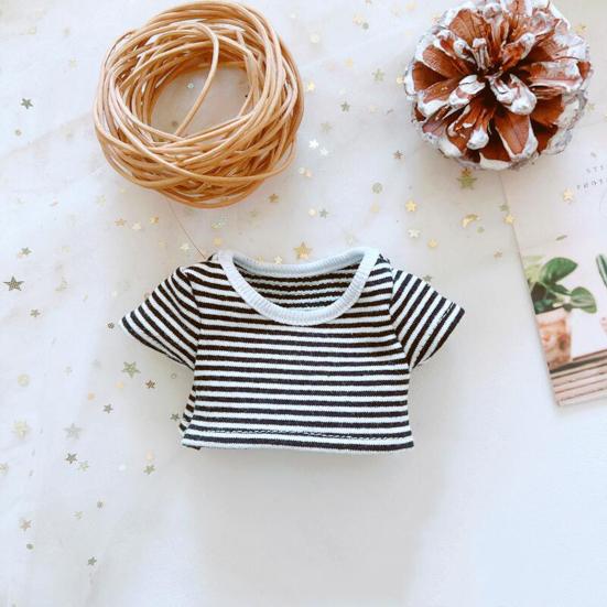 Stylový doplněk Pratelný Skvělý nositelný Bavlněný plněný Panenky Plyšový Kabát Kalhoty Oděvní set Oblečení pro panenku