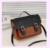 CC Retro Style DIY Color Block Women's Crossbody Shoulder Bag – Perfect Gift for Girlfriend