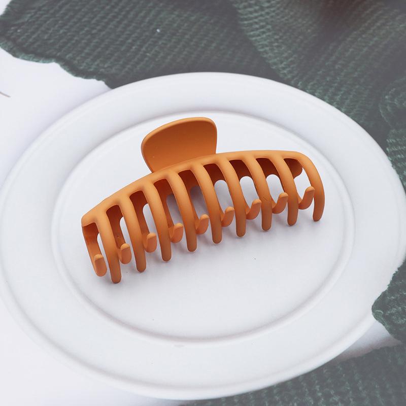 Nuova Pinza Artiglio Monocolore per Donna Pinze per Capelli Grandi Opache Pinza per Coda di Cavallo Pinze a Granchio Eleganti Accessori per Capelli da Donna
