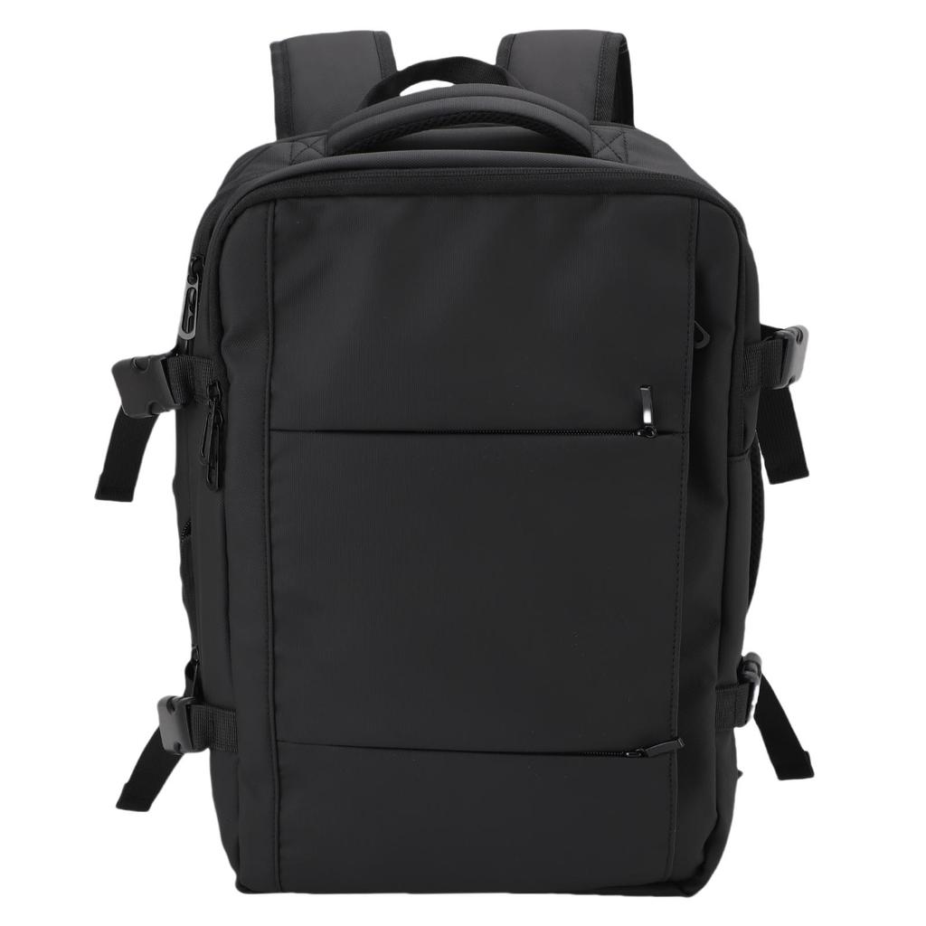 Vacuum Backpack Expandable USB Charging Port Rain Proof Lock Design Compression Travel Backpack for