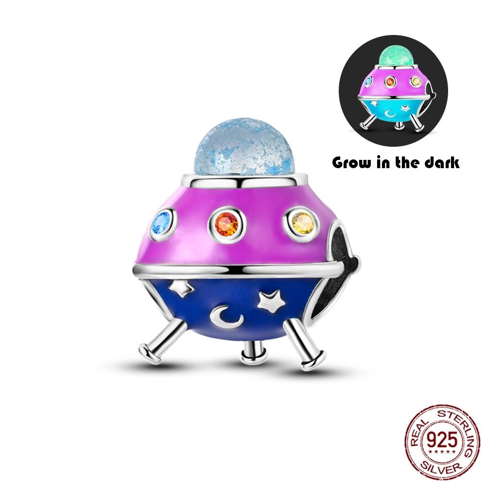 

Copper Glow In The Dark Firefly Honeybee Star Charms Beads Fit Original Bracelets Fine Diy Jewelry Gift Women