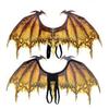 Adult Dragon Wing Costume Foldable Dragon Wing Adult Halloween Dragon Cosplay Costume for Women Men Halloween Dress Up