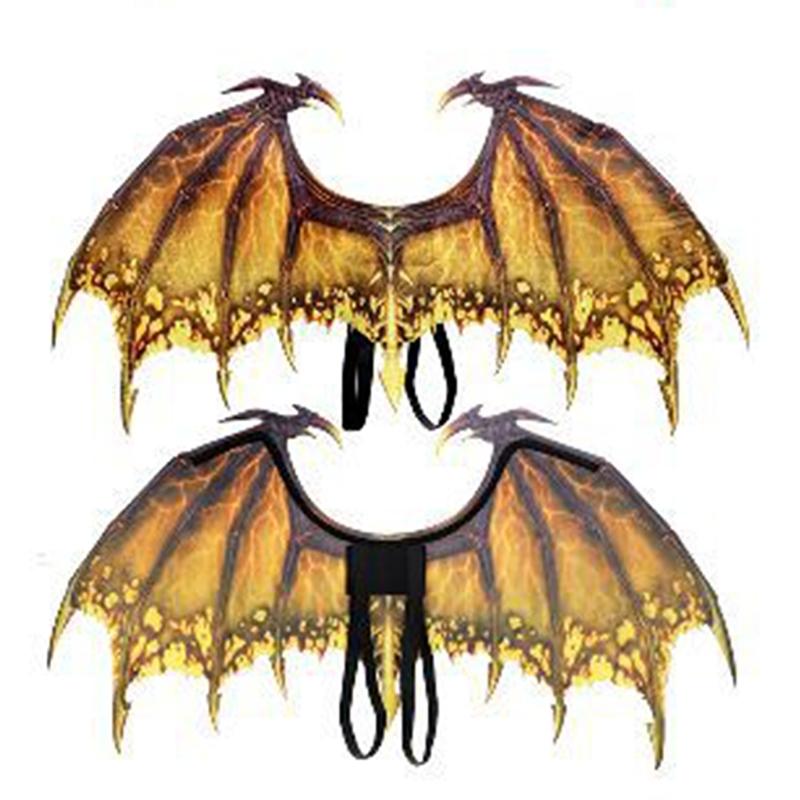 Adult Dragon Wing Costume Foldable Dragon Wing Adult Halloween Dragon Cosplay Costume for Women Men Halloween Dress Up