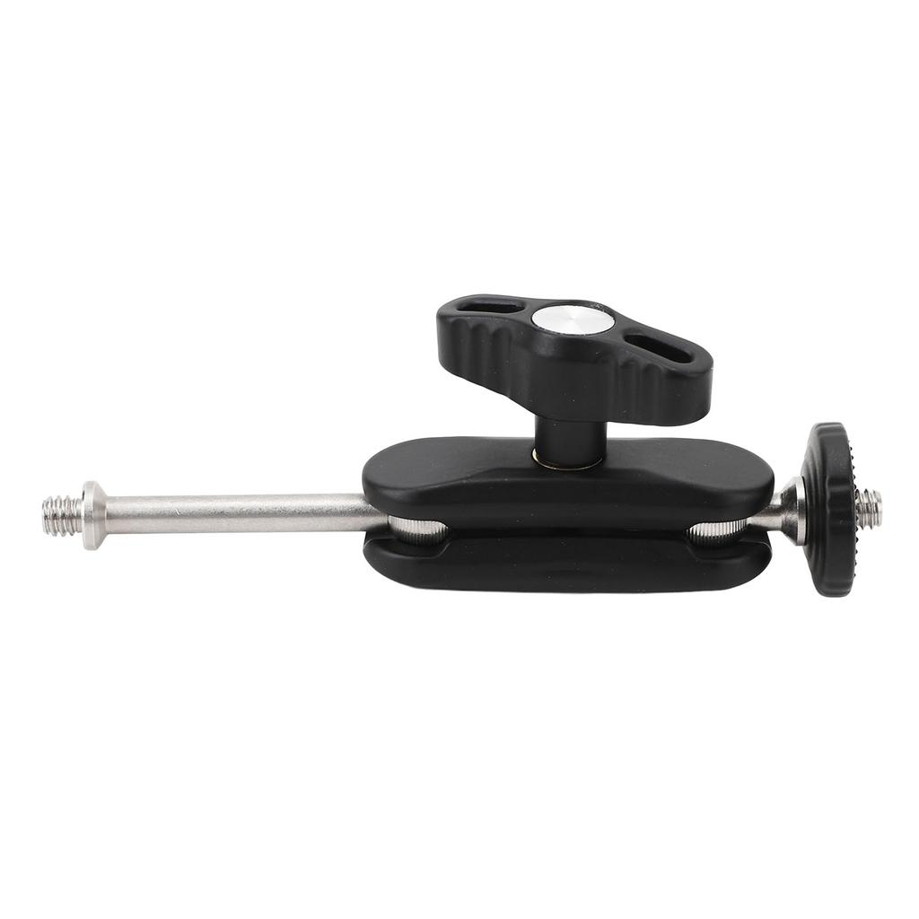 Mini Articulating Arm with Dual Ball Head 1 4in Screw Hole Adjustable Articulating Arm for Monitor Microphone LED Video