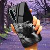 Phone Cover For Huawei P30 Pro Lite Case Tempered Glass Space Wolf Lion Funda for HUAWEI P30 Lite Luxury Cases P30Pro P 30 Cat
