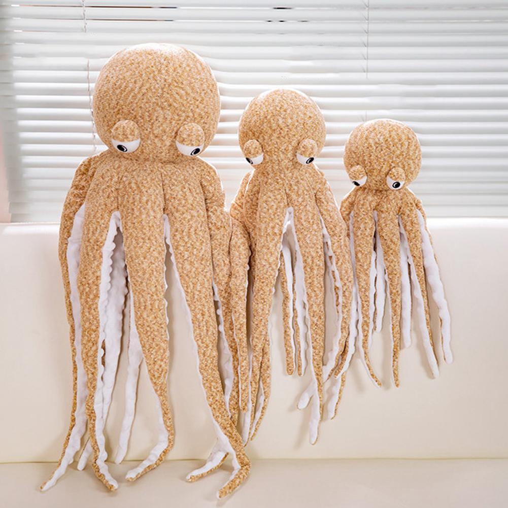 Cartoon Plush Doll Long Legs Octopus Marine Animal Plush Toy Warm Hug Super Soft Throw Pillow For Sofa Bed Home Decor