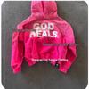 2025 European Autumn/Winter Fashion Long Sleeve Letter Hoodie