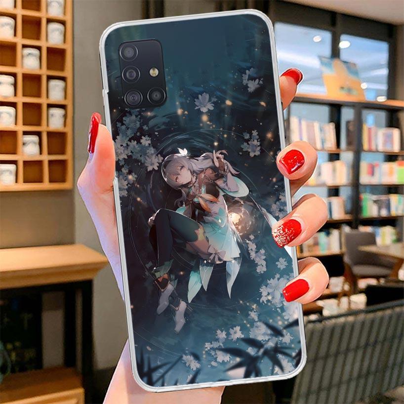 Honkai Star Rail Firefly Cover Phone Case For Samsung Galaxy A12 A22 A32 A52 A72 A02S Phone Case Note 20 Ultra 10 S10 Plus A51 A