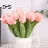 Simulated Tulip 37cm Artificial Tulip Faux Silk Fake Tulip Flower Bulk for Vase Wedding Home Decor Spring Parties Mother's Day Gift