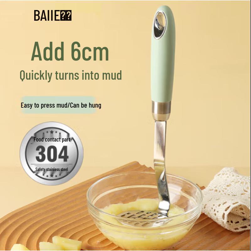 

304 Stainless Steel Multi-functional Masher