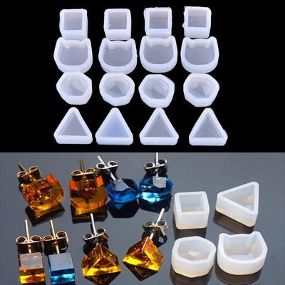 Women Clear Silicone Mold For Making Jewelry Earrings DIY Mold Resin Molds