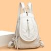 Mochila Minimalista Retro de Cuero Suave, Nueva Bolso de Mano para Viajes al Aire Libre, Bolso Cruzado Casual Multifuncional