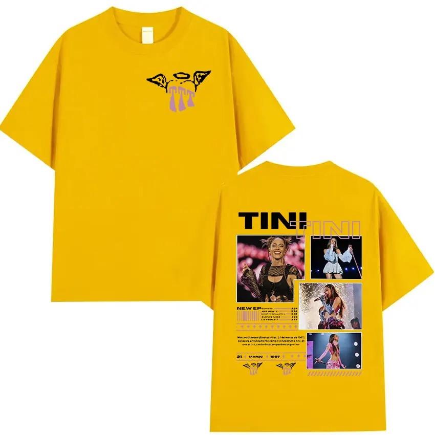 TINI TINI Suitable for all seasons New Model personality Clothes Couples Unisex Oversized T-shirt high quality hot product High-end Luxury
