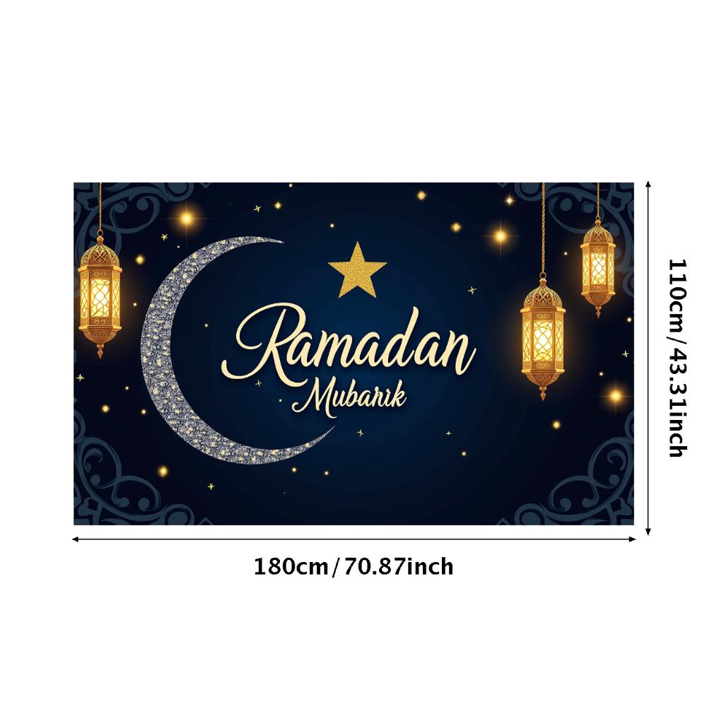 Festival Decoration Easy-to-Hang Star Backdrop Lantern Background Decorative Festive Wall Decor For Home Decor