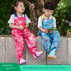 Pantalones de lluvia para exteriores a prueba de suciedad de una pieza para niños, primavera y otoño