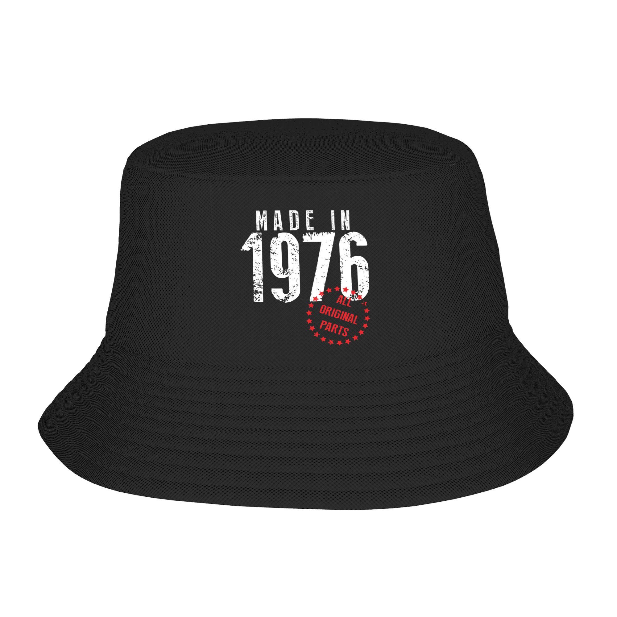 Stylish Made In  All Original Parts Bucket Hats For Unisex Women Lightweight  Bob Hats Caps Vocation Getaway Headwear One Size