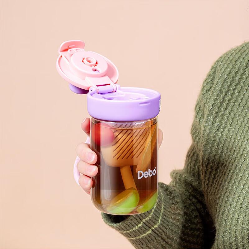 Debao Miz Series Dual-Drink Flip-Top Sport Water Bottle