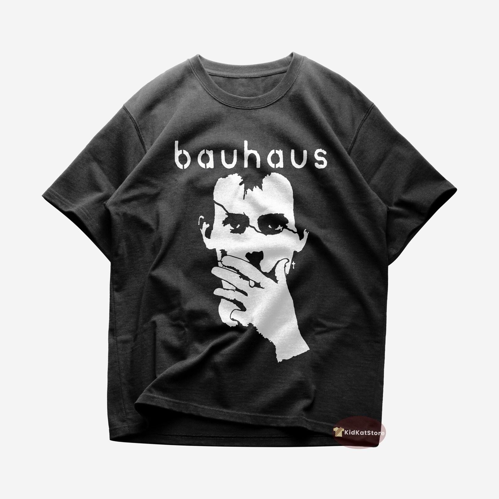 Bauhaus T shirt | Rock Music Shirt | Kick In The Eye | The Bela Session Album | In The Flat Field | The Bauhaus Merch | Cotton Tee 2XL