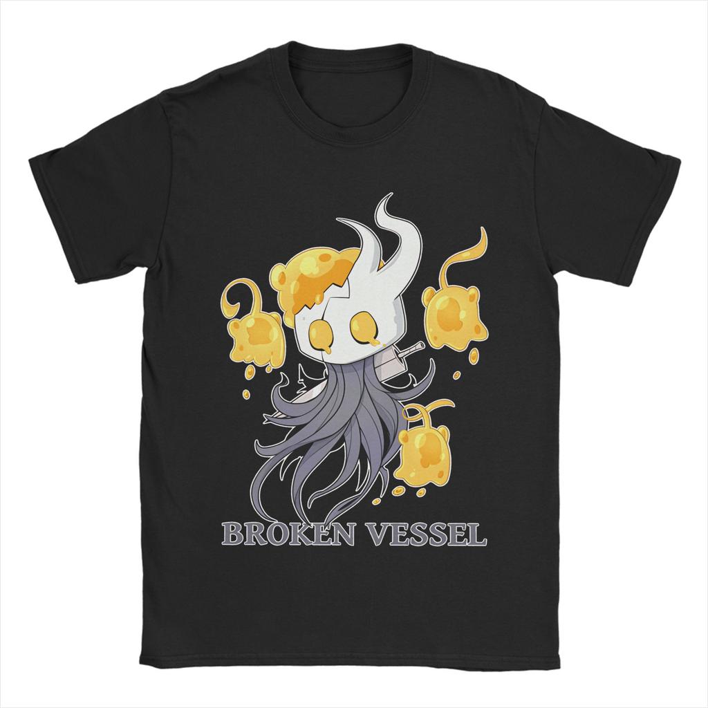 Men Women Print Hollow Knight Merry Christmas  T Shirt Tee Pure Cotton  T-shirts Clothes